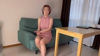 Japanese Milf'S Wild Sex With A Red-Headed Asian