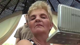 Hairy Granny Gets Rough Pounding From A Big Cock