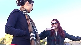 Dana Vespoli And Ashlyn Molloy Enjoy Outdoor Lesbian Sex
