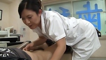 Japanese Nurse And Her Partner Engage In Kinky Activities