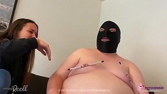 German Bdsm: Small-Titted Mistress Takes Charge In Cfnm