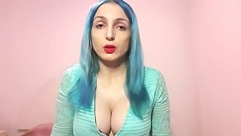 Big Natural Tits Mistress Trains Her Sub'S Cock And Balls