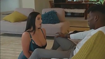 Angela White'S Big Tits And Butt Get A Good Workout