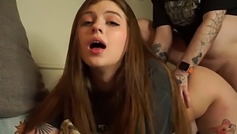 18+ Teen'S Oral And Fucking Skills On Display