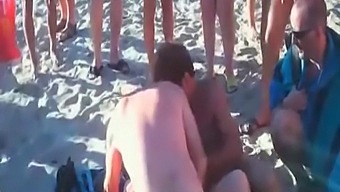 Big Group Of Naked People Having Sex In Public