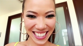 Asian Pornstar Kalina Ryu Gives A Mind-Blowing Blowjob And Swallows Cum