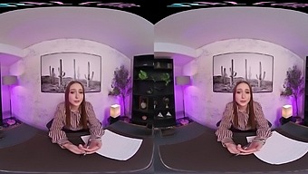 Virtual Reality Masturbation With A Big Titted Blonde