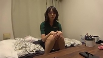 Japanese Girl Takes It Hard In Her Ass
