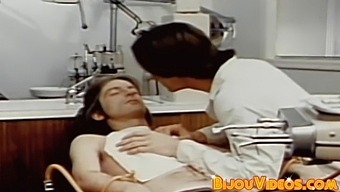 Big-Dicked Doctor Gives Gay Patient A Retro Masturbation Session