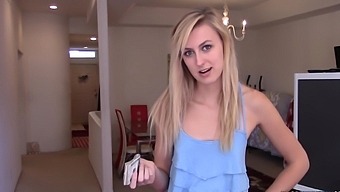 Blonde Bombshell Alexa Grace Gives A Blowjob And Rides A Cock In Hd Pov
